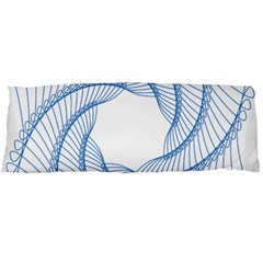 Spirograph Spiral Pattern Geometric Body Pillow Case (dakimakura) by Nexatart