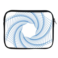 Spirograph Spiral Pattern Geometric Apple Ipad 2/3/4 Zipper Cases by Nexatart