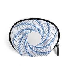 Spirograph Spiral Pattern Geometric Accessory Pouches (small)  by Nexatart