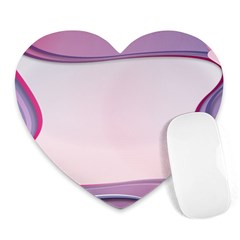 Background Image Greeting Card Heart Heart Mousepads by Nexatart