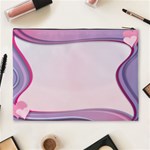 Background Image Greeting Card Heart Cosmetic Bag (XL) Back