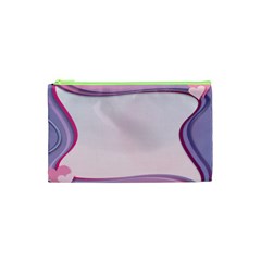 Background Image Greeting Card Heart Cosmetic Bag (xs) by Nexatart