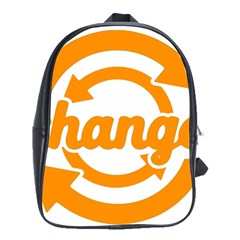 Think Switch Arrows Rethinking School Bags(large)  by Nexatart