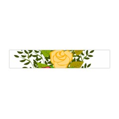 Roses Flowers Floral Flowery Flano Scarf (mini)