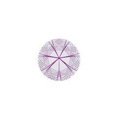 Purple Spirograph Pattern Circle Geometric 1  Mini Magnets by Nexatart