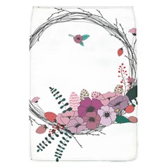 Flowers Twig Corolla Wreath Lease Flap Covers (l)  by Nexatart