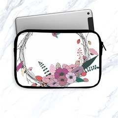 Flowers Twig Corolla Wreath Lease Apple Ipad Mini Zipper Cases by Nexatart