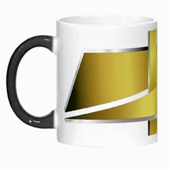 Logo Cross Golden Metal Glossy Morph Mugs by Nexatart