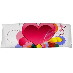 Heart Red Love Valentine S Day Body Pillow Case (Dakimakura)