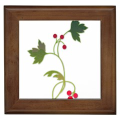 Element Tag Green Nature Framed Tiles by Nexatart