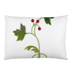 Element Tag Green Nature Pillow Case (two Sides) by Nexatart