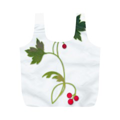 Element Tag Green Nature Full Print Recycle Bags (m)  by Nexatart