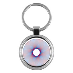 Spirograph Pattern Drawing Design Key Chains (round)  by Nexatart