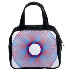 Spirograph Pattern Drawing Design Classic Handbags (2 Sides) by Nexatart