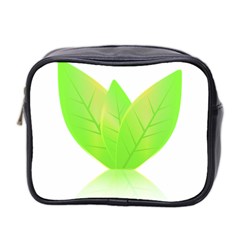 Leaves Green Nature Reflection Mini Toiletries Bag 2-Side