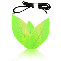 Leaves Green Nature Reflection Shoulder Sling Bags