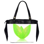 Leaves Green Nature Reflection Office Handbags (2 Sides)  Back