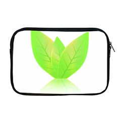 Leaves Green Nature Reflection Apple MacBook Pro 17  Zipper Case