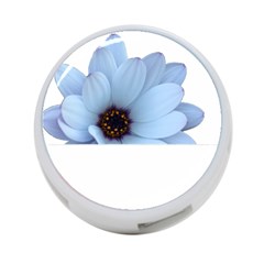 Daisy Flower Floral Plant Summer 4-port Usb Hub (one Side) by Nexatart