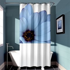 Daisy Flower Floral Plant Summer Shower Curtain 36  X 72  (stall)  by Nexatart