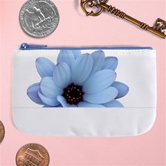 Daisy Flower Floral Plant Summer Large Coin Purse by Nexatart