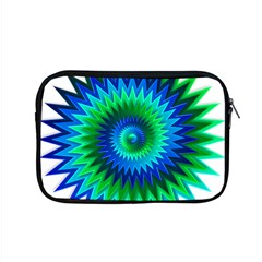 Star 3d Gradient Blue Green Apple Macbook Pro 15  Zipper Case by Nexatart