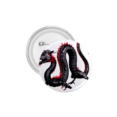 Dragon Black Red China Asian 3d 1 75  Buttons by Nexatart