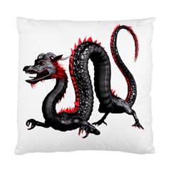 Dragon Black Red China Asian 3d Standard Cushion Case (one Side) by Nexatart