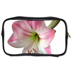 Flower Blossom Bloom Amaryllis Toiletries Bags 2-side by Nexatart