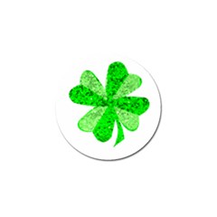 St Patricks Day Shamrock Green Golf Ball Marker (4 Pack) by Nexatart