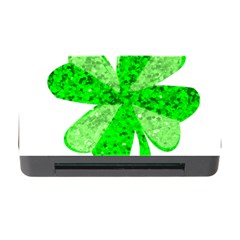 St Patricks Day Shamrock Green Memory Card Reader With Cf by Nexatart