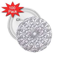 Scrapbook Side Lace Tag Element 2 25  Buttons (100 Pack)  by Nexatart