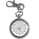 Scrapbook Side Lace Tag Element Key Chain Watches Front