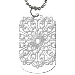 Scrapbook Side Lace Tag Element Dog Tag (one Side) by Nexatart