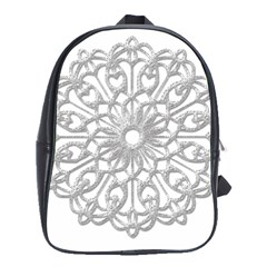 Scrapbook Side Lace Tag Element School Bags(large)  by Nexatart