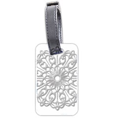 Scrapbook Side Lace Tag Element Luggage Tags (two Sides) by Nexatart