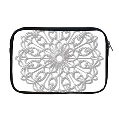 Scrapbook Side Lace Tag Element Apple Macbook Pro 17  Zipper Case by Nexatart