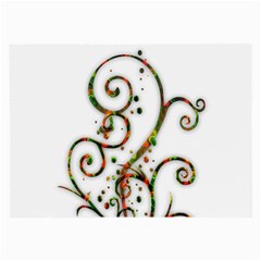 Scroll Magic Fantasy Design Large Glasses Cloth by Nexatart