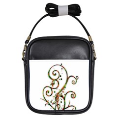 Scroll Magic Fantasy Design Girls Sling Bags by Nexatart