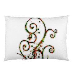 Scroll Magic Fantasy Design Pillow Case (two Sides) by Nexatart