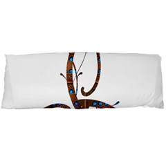 Abstract Shape Stylized Designed Body Pillow Case (dakimakura) by Nexatart