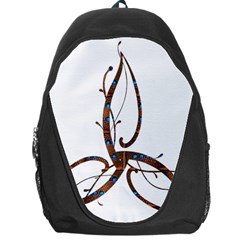 Abstract Shape Stylized Designed Backpack Bag by Nexatart