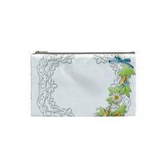 Scrapbook Element Lace Embroidery Cosmetic Bag (small)  by Nexatart