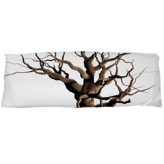 Tree Isolated Dead Plant Weathered Body Pillow Case (dakimakura) by Nexatart