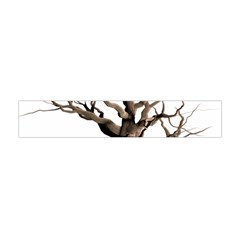 Tree Isolated Dead Plant Weathered Flano Scarf (mini) by Nexatart