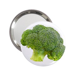 Broccoli Bunch Floret Fresh Food 2 25  Handbag Mirrors by Nexatart