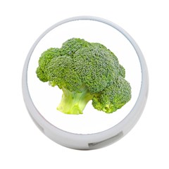 Broccoli Bunch Floret Fresh Food 4-port Usb Hub (one Side) by Nexatart