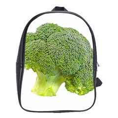 Broccoli Bunch Floret Fresh Food School Bags (xl)  by Nexatart