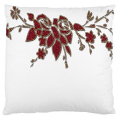 Scrapbook Element Nature Flowers Large Cushion Case (two Sides) by Nexatart