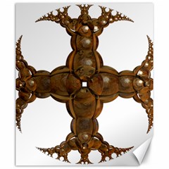 Cross Golden Cross Design 3d Canvas 20  X 24   by Nexatart